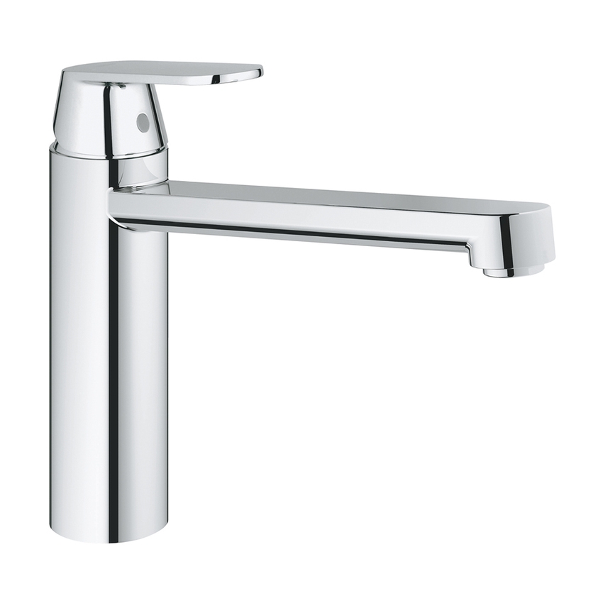 Immagine di Grohe EUROSMART COSMOPOLITAN miscelatore monocomando H.21 cm per lavello, con bocca girevole, finitura cromo 30193000