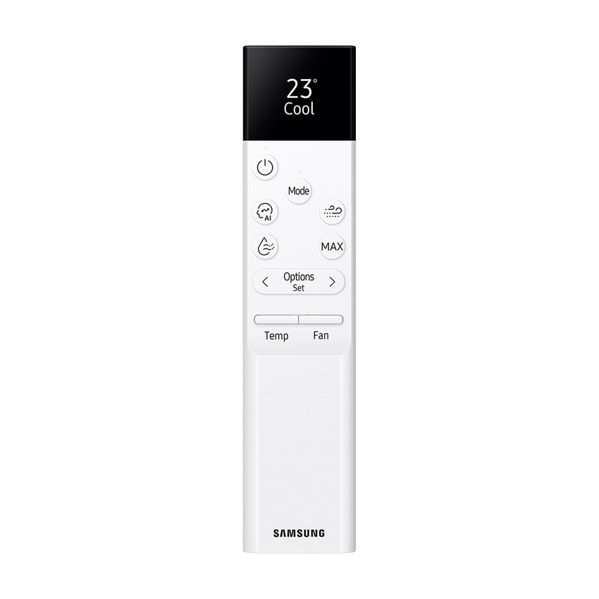 Immagine di Samsung WINDFREE BLACK Climatizzatore a parete trial split inverter Wi-Fi nero | unità esterna R32 8 kW unità interne 12000+12000+12000 BTU AJ080TXJ4KG/EU+AR70F[12|12|12]C1ABNEU