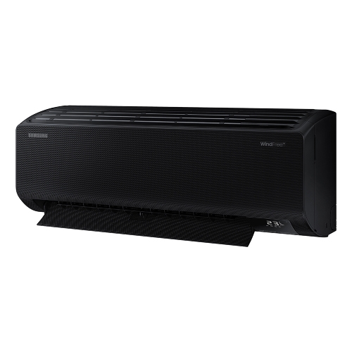 Immagine di Samsung WINDFREE BLACK Climatizzatore a parete trial split inverter Wi-Fi nero | unità esterna R32 8 kW unità interne 12000+12000+12000 BTU AJ080TXJ4KG/EU+AR70F[12|12|12]C1ABNEU