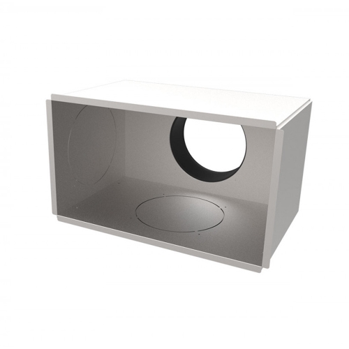 Immagine di Tecnosystemi Plenum coibentato con 3 ingressi, predisposti per collarini mod.E5 Ø150 per bocchetta 300x150 PWD100005