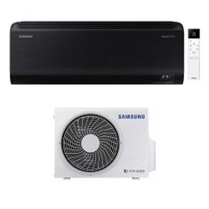 Immagine di Samsung WINDFREE BLACK Climatizzatore a parete monosplit inverter Wi-Fi | unità esterna 3.5 kW unità interna 12000 BTU F-AR12BLK