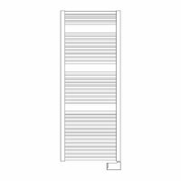 Immagine di Irsap NOVO CROMATO ELETTRICO scaldasalviette 36 tubi H.152 L.60 P.3 cm con modulo bluetooth integrato, finitura cromo Cod.50 NLL060Y50IR01NNN