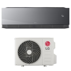 Immagine di LG ARTCOOL Mirror AI Climatizzatore a parete monosplit inverter Wi-Fi | unità esterna 3.5 kW unità interna 12000 BTU AA12SP.NS1+AA12SP.U18