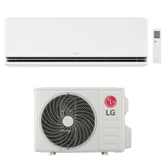 Immagine di LG DUALCOOL Premium AI Climatizzatore a parete monosplit inverter Wi-Fi | unità esterna 2.5 kW unità interna 9000 BTU H09S1PA.NS1+H09S1PA.U18