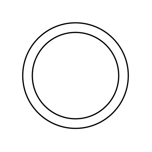 Immagine di Irsap COMPLEMENTI HANG UP appendino Tondo Ø 5,5 cm per Tesi, colore bianco finitura opaco APPTTONDO55J8