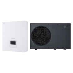 Immagine di LG THERMA V R290 sistema idronico composto da pompa di calore trifase 12 kW e unità interna CONTROL BOX HM123HF.UB60+PHCS0.ENCXLEU