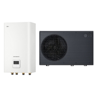 Immagine di LG THERMA V R290 sistema idronico trifase composto da pompa di calore 14 kW e unità interna HYDRO UNIT HM143HF.UB60+HN1639HC.NK0