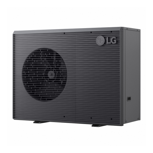 Immagine di LG THERMA V R290 sistema idronico composto da pompa di calore monofase 7 kW e unità interna CONTROL BOX HM071HF.UB40+PHCS0.ENCXLEU