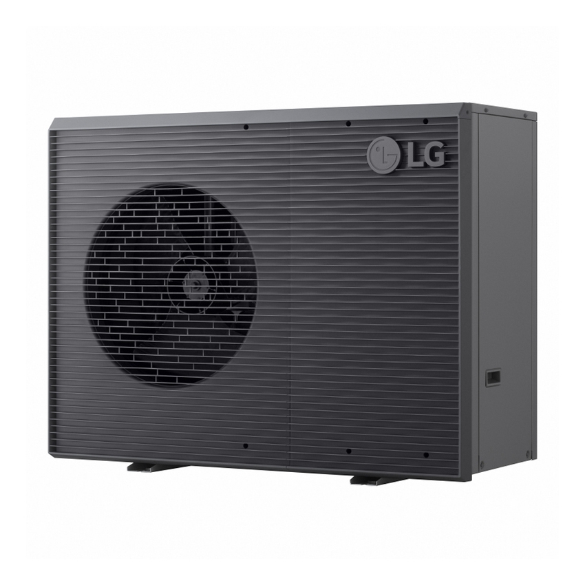 Immagine di LG THERMA V R290 sistema idronico composto da pompa di calore monofase 9 kW e unità interna CONTROL BOX HM091HF.UB40+PHCS0.ENCXLEU