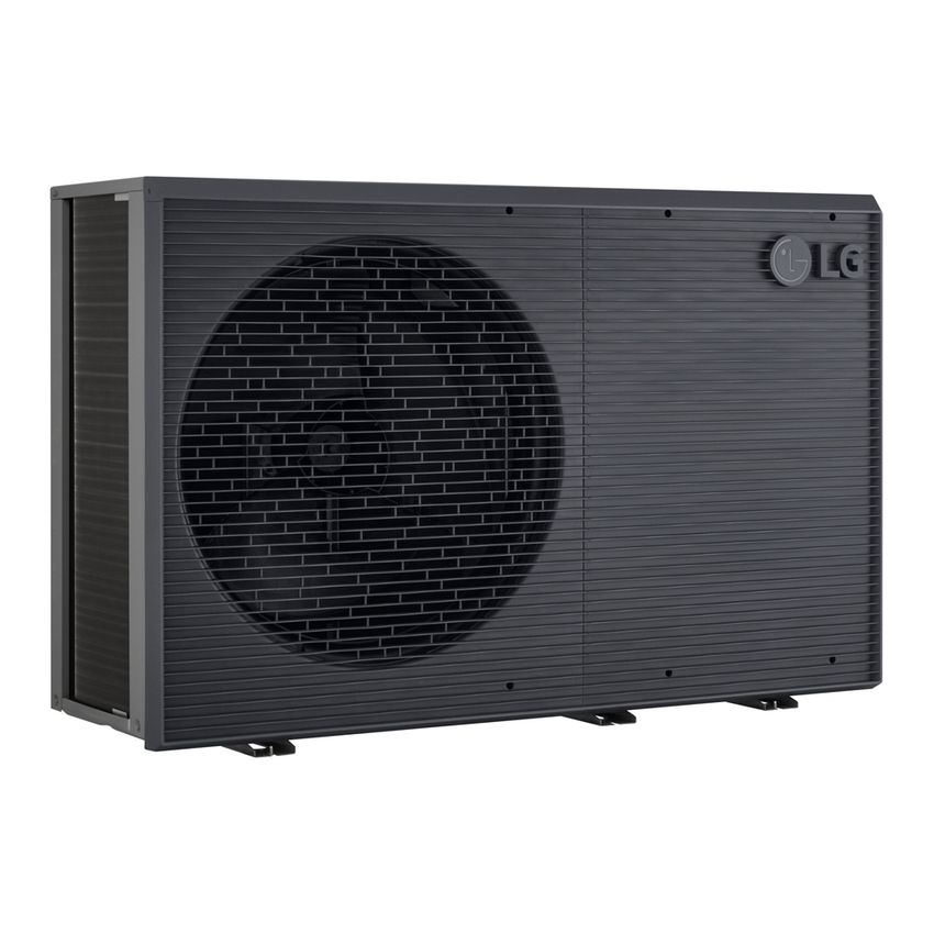 Immagine di LG THERMA V R290 sistema idronico composto da pompa di calore monofase 12 kW e unità interna CONTROL BOX HM121HF.UB60+PHCS0.ENCXLEU