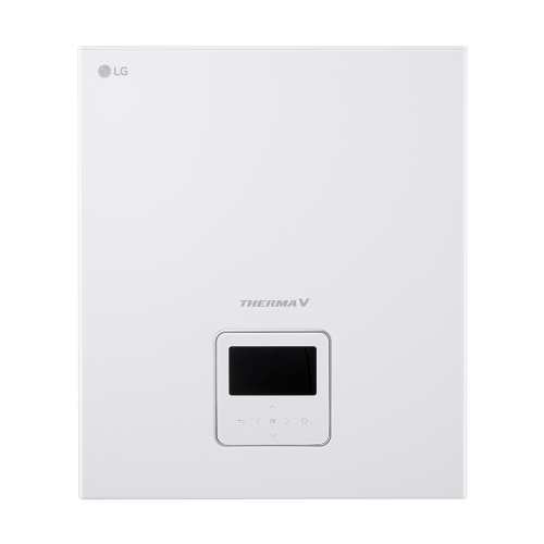 Immagine di LG THERMA V R290 sistema idronico composto da pompa di calore monofase 7 kW e unità interna CONTROL BOX HM071HF.UB40+PHCS0.ENCXLEU