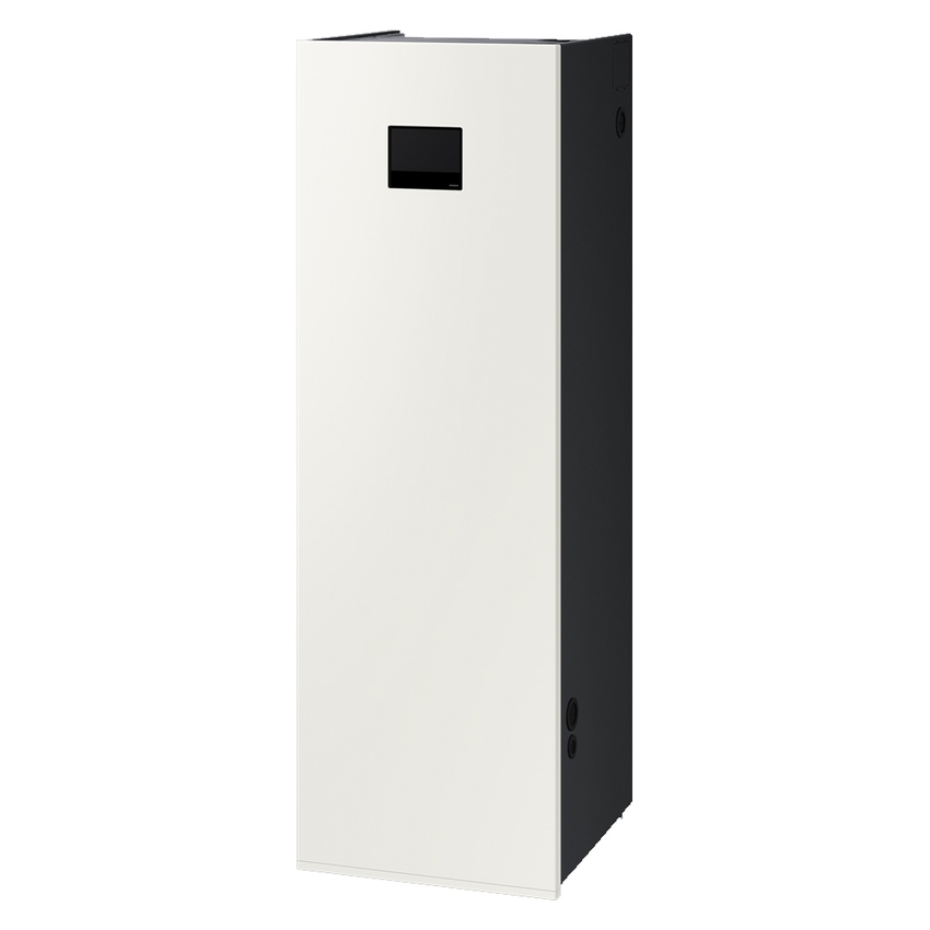 Immagine di Samsung EHS MONO R290 sistema integrato composto da pompa di calore monofase 5 kW e sistema ClimateHub 200 litri S2 2 zone per riscaldamento, raffrescamento e ACS, comando e Wi-Fi inclusi AE050CXYDEK/EU+AE200DNXMPK/EU