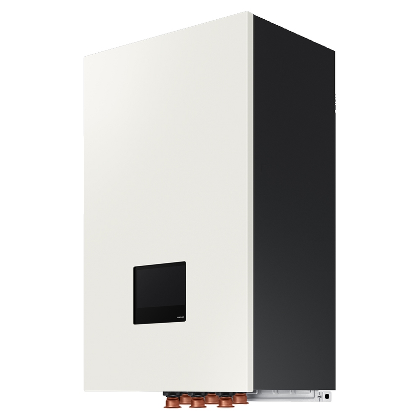 Immagine di Samsung EHS MONO R290 Sistema integrato composto da pompa di calore trifase 16 kW e modulo idronico HYDRO UNIT S2 2 zone per riscaldamento, raffrescamento e produzione ACS AE160CXYDGK/EU+AE160DNZMPK/EU