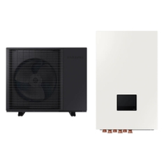 Immagine di Samsung EHS MONO R290 Sistema integrato composto da pompa di calore monofase 5 kW e modulo idronico HYDRO UNIT S2 1 zona per riscaldamento, raffrescamento e produzione ACS AE050CXYDEK/EU+AE160DNYMPK/EU