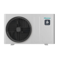 Immagine di Hisense HI-THERMA pompa di calore monoblocco aria-acqua 7 kW, per riscaldamento, raffrescamento, produzione ACS AHZ-044HCDS1