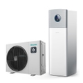 Immagine di Hisense HI-THERMA INTEGRA pompa di calore split aria-acqua per riscaldamento, raffreddamento e produzione ACS, accumulo 230 l | unità interna e unità esterna 4.4 kW AHS-044HCDSAA-23+AHW-044HCDS1
