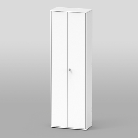 Immagine di Unical Box verniciato per installazioni a incasso o a vista L.70 P.35 H.220 cm, per SLIM HP 2.0, colore bianco 102943