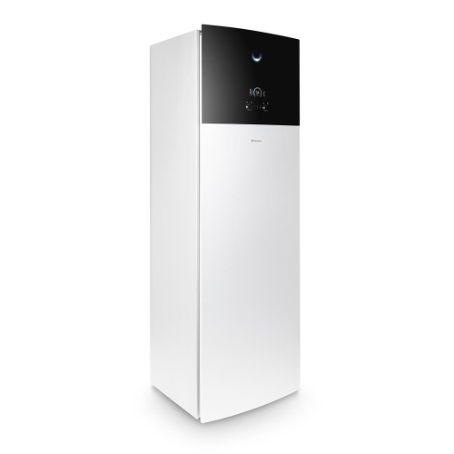 Immagine di Daikin MULTI+ sistema per raffrescamento, riscaldamento a acqua calda sanitaria, serbatoio acqua da 180 L a pavimento | unità esterna 6.8 kW CKHWS180BV3+5MWXM68A9