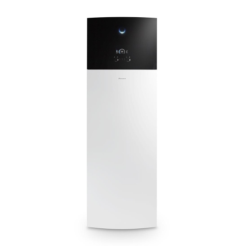 Immagine di Daikin MULTI+ sistema per raffrescamento, riscaldamento a acqua calda sanitaria, serbatoio acqua da 180 L a pavimento | unità esterna 6.8 kW CKHWS180BV3+5MWXM68A9