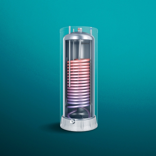 Immagine di Vaillant systemHYBRID plus 5-26 kW monovalente caldaia a condensazione ecoTEC plus VMW 26 CS/1-5, bollitore bivalente e pompa di calore 5 kW monoblocco R290 8000015938