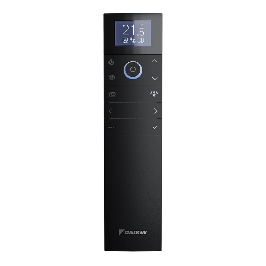 Immagine di Daikin EMURA Climatizzatore a parete monosplit inverter Wi-Fi, black | unità esterna 2.5 kW unità interna 9000 BTU SB.FTXJ25AB9/RXJA