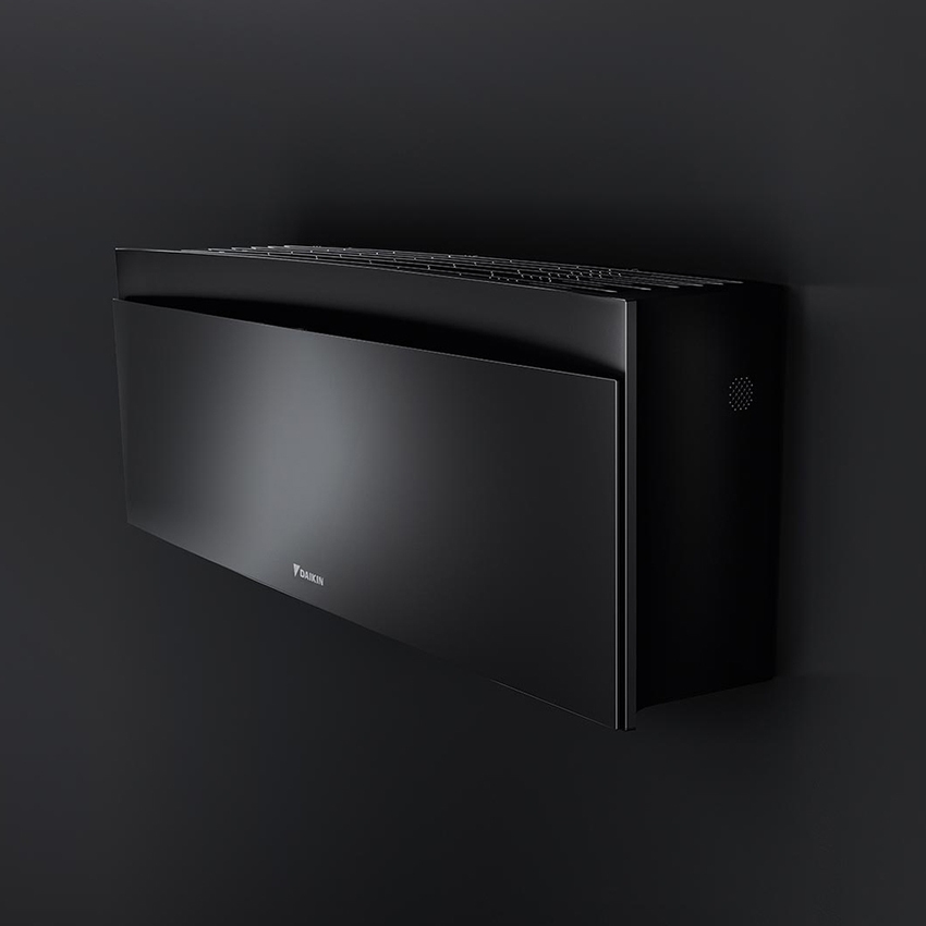 Immagine di Daikin EMURA Climatizzatore a parete monosplit inverter Wi-Fi, black | unità esterna 2.5 kW unità interna 9000 BTU SB.FTXJ25AB9/RXJA