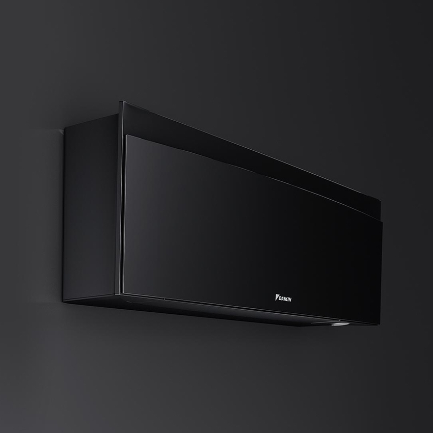 Immagine di Daikin EMURA Climatizzatore a parete monosplit inverter Wi-Fi, black | unità esterna 3.4 kW unità interna 12000 BTU SB.FTXJ35AB9/RXJA