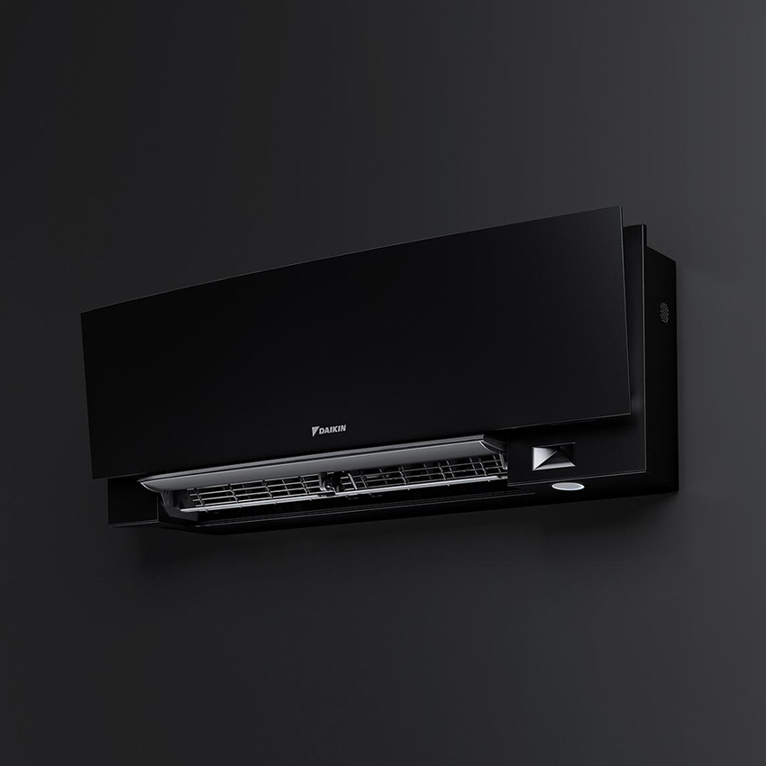 Immagine di Daikin EMURA Climatizzatore a parete monosplit inverter Wi-Fi, black | unità esterna 3.4 kW unità interna 12000 BTU SB.FTXJ35AB9/RXJA
