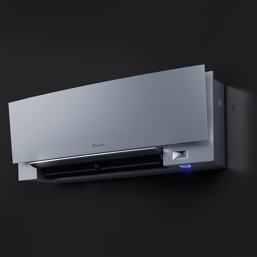 Immagine di Daikin EMURA Climatizzatore a parete monosplit inverter Wi-Fi, silver | unità esterna 2 kW unità interna 7000 BTU SB.FTXJ20AS9/RXJA