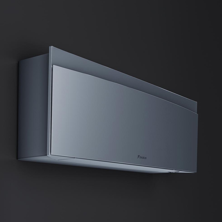 Immagine di Daikin EMURA Climatizzatore a parete monosplit inverter Wi-Fi, silver | unità esterna 2.5 kW unità interna 9000 BTU SB.FTXJ25AS9/RXJA