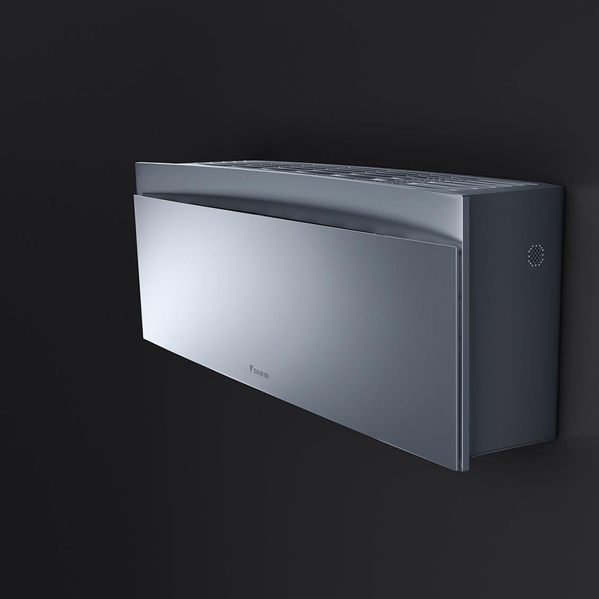 Immagine di Daikin EMURA Climatizzatore a parete monosplit inverter Wi-Fi, silver | unità esterna 3.4 kW unità interna 12000 BTU SB.FTXJ35AS9/RXJA