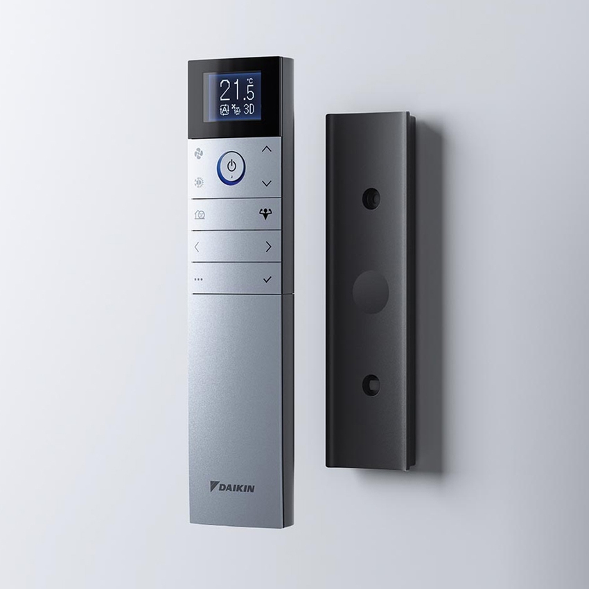 Immagine di Daikin EMURA Climatizzatore a parete monosplit inverter Wi-Fi, silver | unità esterna 3.4 kW unità interna 12000 BTU SB.FTXJ35AS9/RXJA