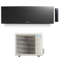 Immagine di Daikin EMURA Climatizzatore a parete monosplit inverter Wi-Fi, black | unità esterna 2 kW unità interna 7000 BTU SB.FTXJ20AB9/RXJA