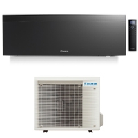 Immagine di Daikin EMURA R32 Climatizzatore a parete monosplit inverter Wi-Fi, black | unità esterna 2 kW unità interna 7000 BTU SB.FTXJ20AB9/RXJA