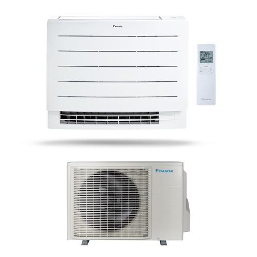 Immagine di Daikin PERFERA Pavimento FVXM-A Climatizzatore a pavimento monosplit inverter Wi-Fi | unità esterna 2.4 kW unità interna 9000 BTU SB.FVXM25B/RXM