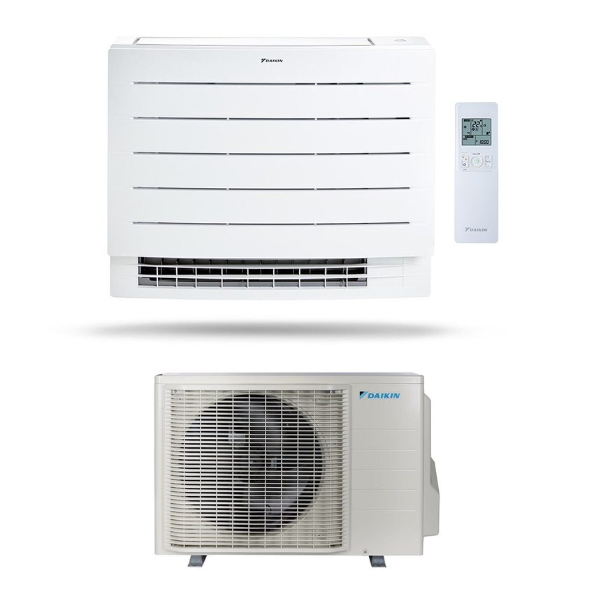 Immagine di Daikin PERFERA Pavimento FVXM-A R32 Climatizzatore a pavimento monosplit inverter Wi-Fi | unità esterna 5 kW unità interna 18000 BTU SB.FVXM50B/RXM