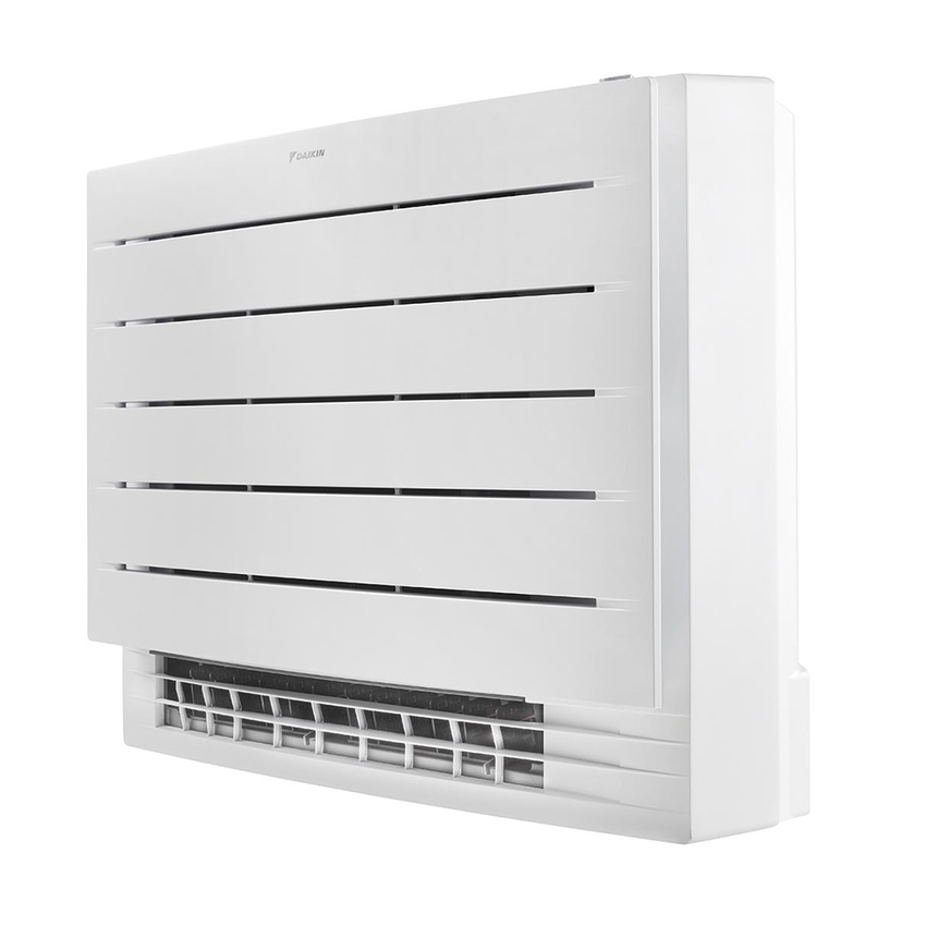 Immagine di Daikin PERFERA PAVIMENTO Climatizzatore a pavimento trial split inverter Wi-Fi bianco | unità esterna R32 5 kW unità interne 9000+9000+9000 BTU 3MXM52A9+FVXM[25|25|25]B
