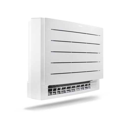 Immagine di Daikin PERFERA PAVIMENTO Climatizzatore a pavimento trial split inverter Wi-Fi bianco | unità esterna R32 5 kW unità interne 9000+9000+9000 BTU 3MXM52A9+FVXM[25|25|25]B