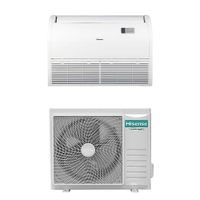 Immagine di Hisense PENSILE A SOFFITTO Climatizzatore a console mono/multisplit inverter Wi-Fi | unità esterna trifase 14 kW unità interna 48000 BTU AUV140UR4RC8+AUW140U6RN8