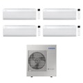 Immagine di Samsung WINDFREE AVANT S2 Climatizzatore a parete quadri split inverter Wi-Fi bianco | unità esterna R32 10 kW unità interne 9000+9000+12000+12000 BTU AJ100TXJ5KG/EU+AR70F[09|09|12|12]C1AWNEU