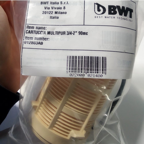 Immagine di Cillit cartuccia lavabile per EURODIAGO 1 1/2” a 2” e MULTIPUR  012803AB