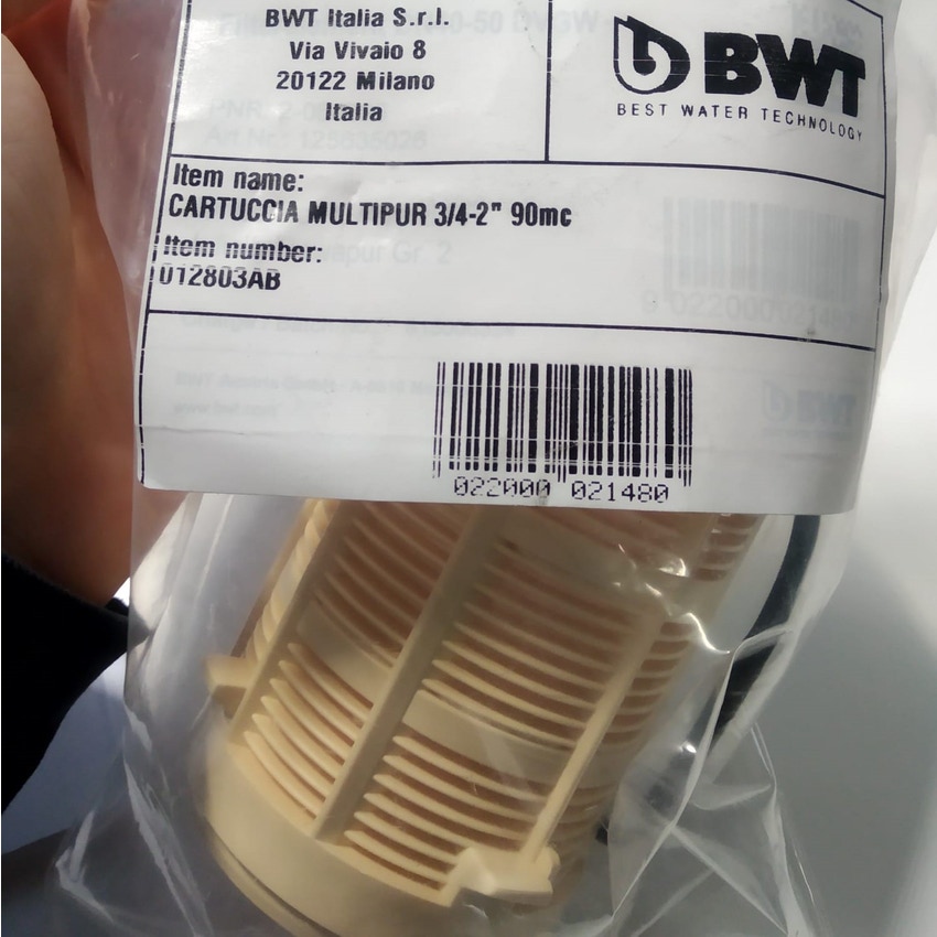 Immagine di Cillit cartuccia lavabile per EURODIAGO 1 1/2” a 2” e MULTIPUR  012803AB