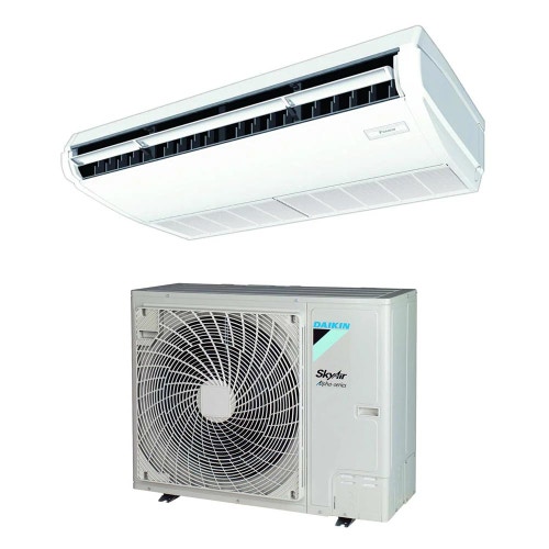 Immagine di Daikin FHA-A9 Pensile a soffitto Climatizzatore a soffitto monosplit inverter | unità esterna 7.5 kW unità interna 24000 BTU RZAG71NV1+FHA71A9