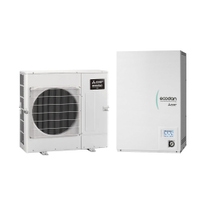 Immagine di Mitsubishi MINISPLIT R32 Sistema idronico composto da pompa di calore Inverter ECODAN 10 kW con HYDROBOX SMALL reversibile  SUZ-SWM100VA+ERSD-VM2E
