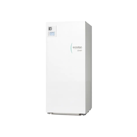 Immagine di Mitsubishi HYDROTANK SMALL Modulo idronico a pavimento reversibile 170 litri, per riscaldamento, raffrescamento e produzione ACS ERST17D-VM2E