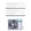 Immagine di Hisense ENERGY PRO X Climatizzatore a parete dual split inverter Wi-Fi bianco | unità esterna R32 8 kW unità interne 12000+18000 BTU 4AMW81U4RJC+QH[35]XV3AG+QH[50]BV0AG
