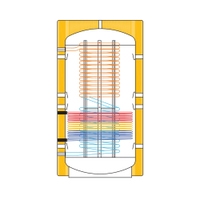 Immagine di ACV TST FAST 2E 500 Puffer con produzione ACS a 2 energie, 500 litri, con isolamento iniettato ad alta densità 709387