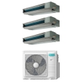 Immagine di Hisense CANALIZZABILE SLIM Climatizzatore canalizzabile trial split inverter Wi-Fi | unità esterna R32 10 kW unità interne 9000+12000+18000 BTU 5AMW105U4RQC+ADT[26|35]UX4RBL8+ADT[52]UX4RCL8