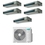 Immagine di Hisense CANALIZZABILE SLIM Climatizzatore canalizzabile penta split inverter Wi-Fi | unità esterna R32 10 kW unità interne 9000+9000+9000+9000+18000 BTU 5AMW105U4RQC+ADT[4x26]UX4RBL8+ADT[52]UX4RCL8