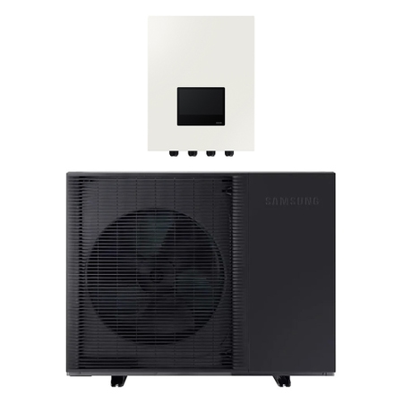 Immagine di Samsung EHS MONO HT QUIET R32 pompa di calore monofase Inverter 14 kW con kit di controllo per EHS Mono con AI home integrato AE140BXYDEG/EU+MIM-E03FN